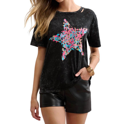 Chrldr - Splatter Star T-Shirt