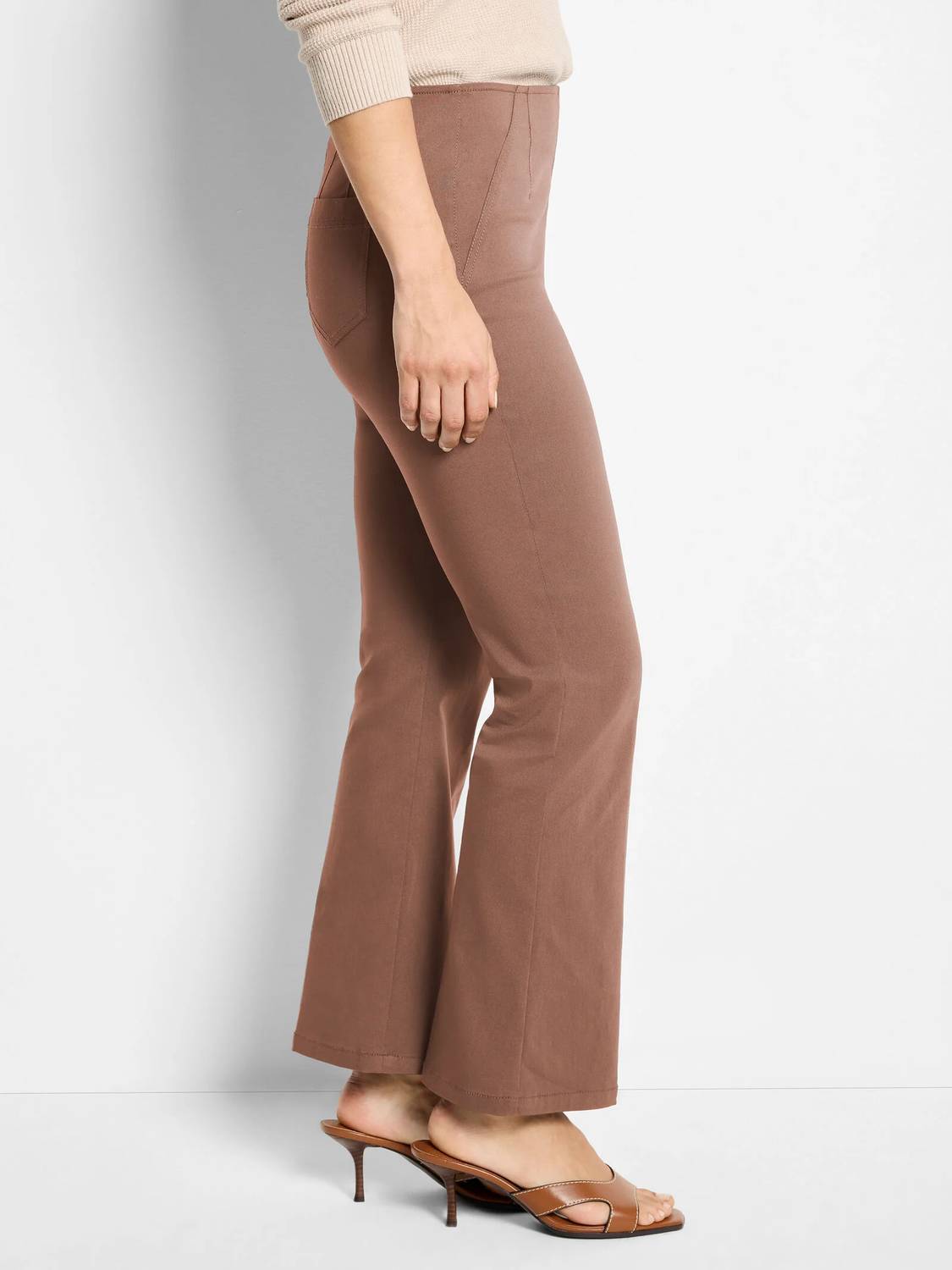 Nic + Zoe - Plaza Demi Boot Cotton Bi-stretch Pants