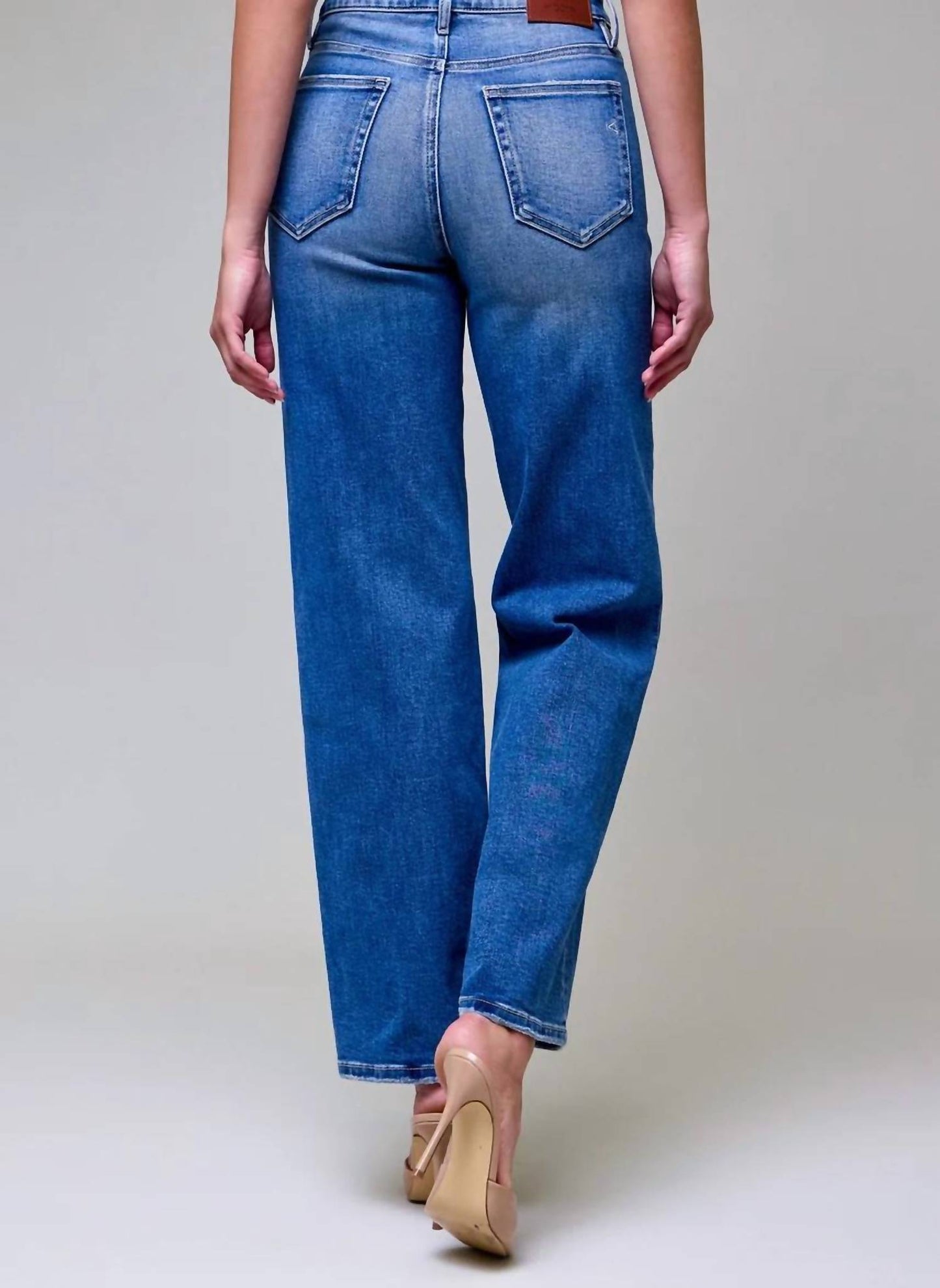 Hidden - Ella High Rise Classic Straight Jeans