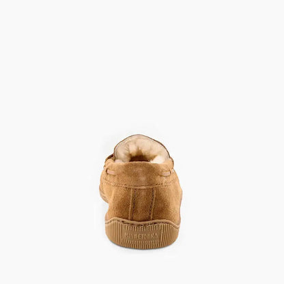Minnetonka - Men's Sheepskin Hardsole Moc Slipper