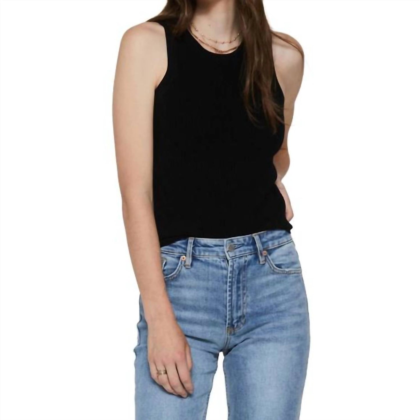 Another Love - Cora Rib Sleeveless Top