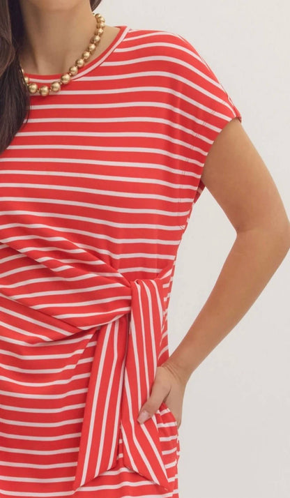 Entro - Sweet Caroline Stripe Dress