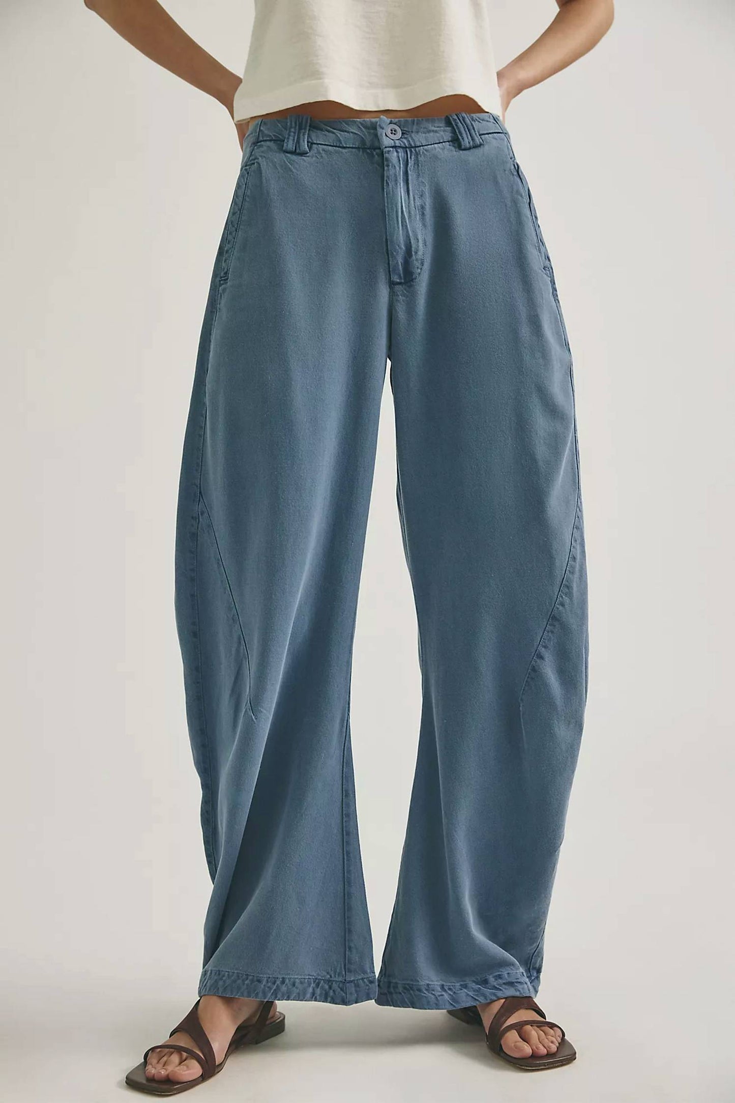 Free People - SPOTLIGHT WASHED TROUSER