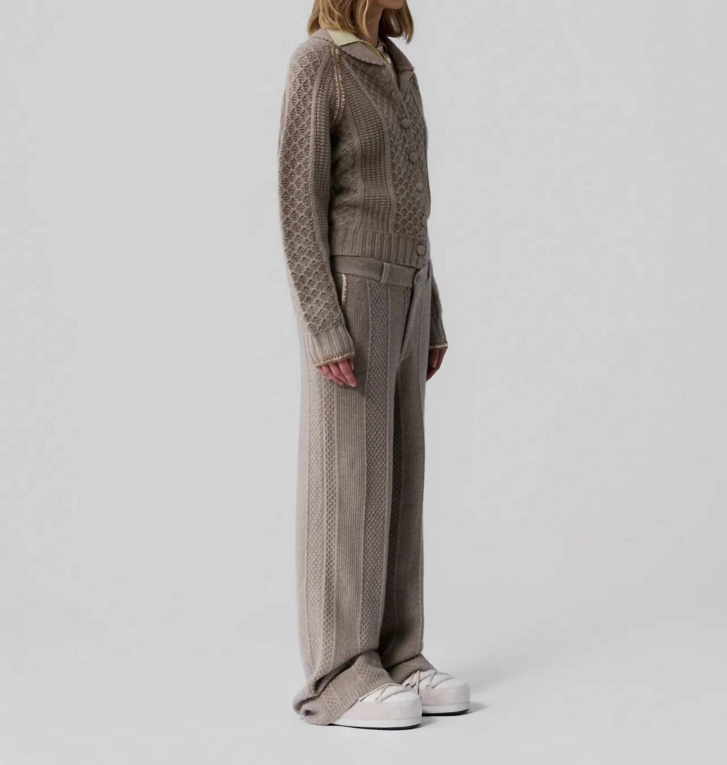 Guest In Residence - Tailored Cable Trouser