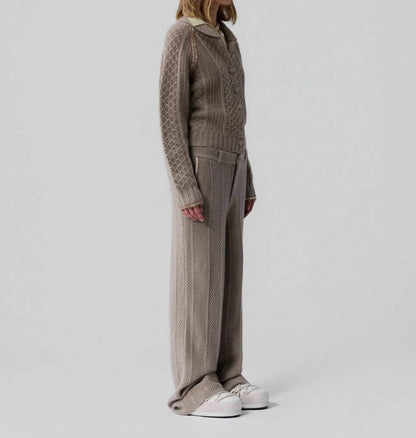 Guest In Residence - Tailored Cable Trouser