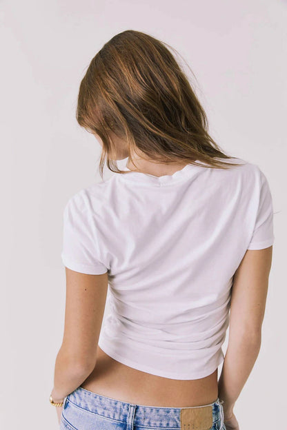 Chaser - Louis With Ruched Sides Tee