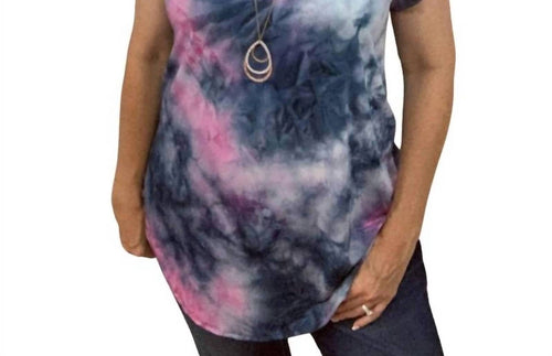 Heimish Usa - Printed Ruffle Sleeve Top