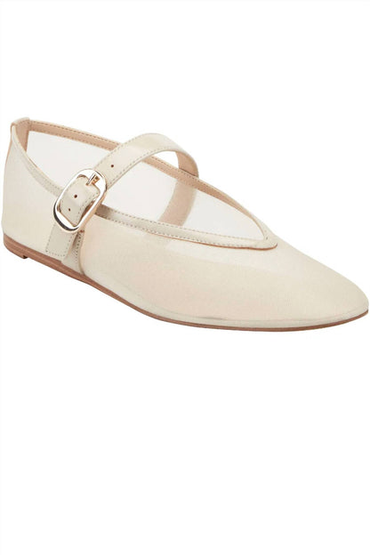 Marc Fisher - Women's Godina Mesh Mary Jane Ballet Flat