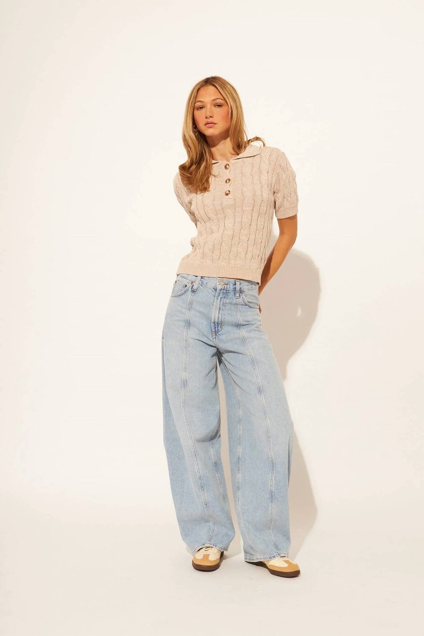 John + Jenn - Timmy Lightweight Cotton Sweater