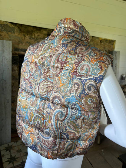 Current Air - Women's Paisley Print Sleeveless Vest
