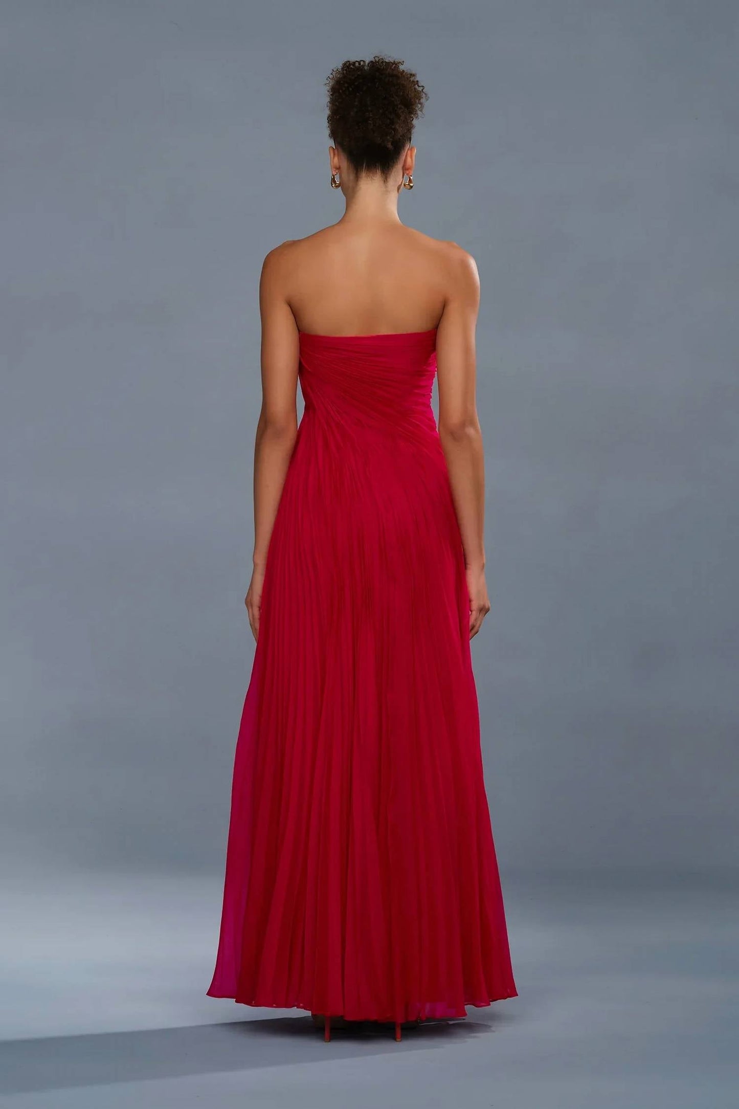 Amur - ELEA PLEATED GOWN