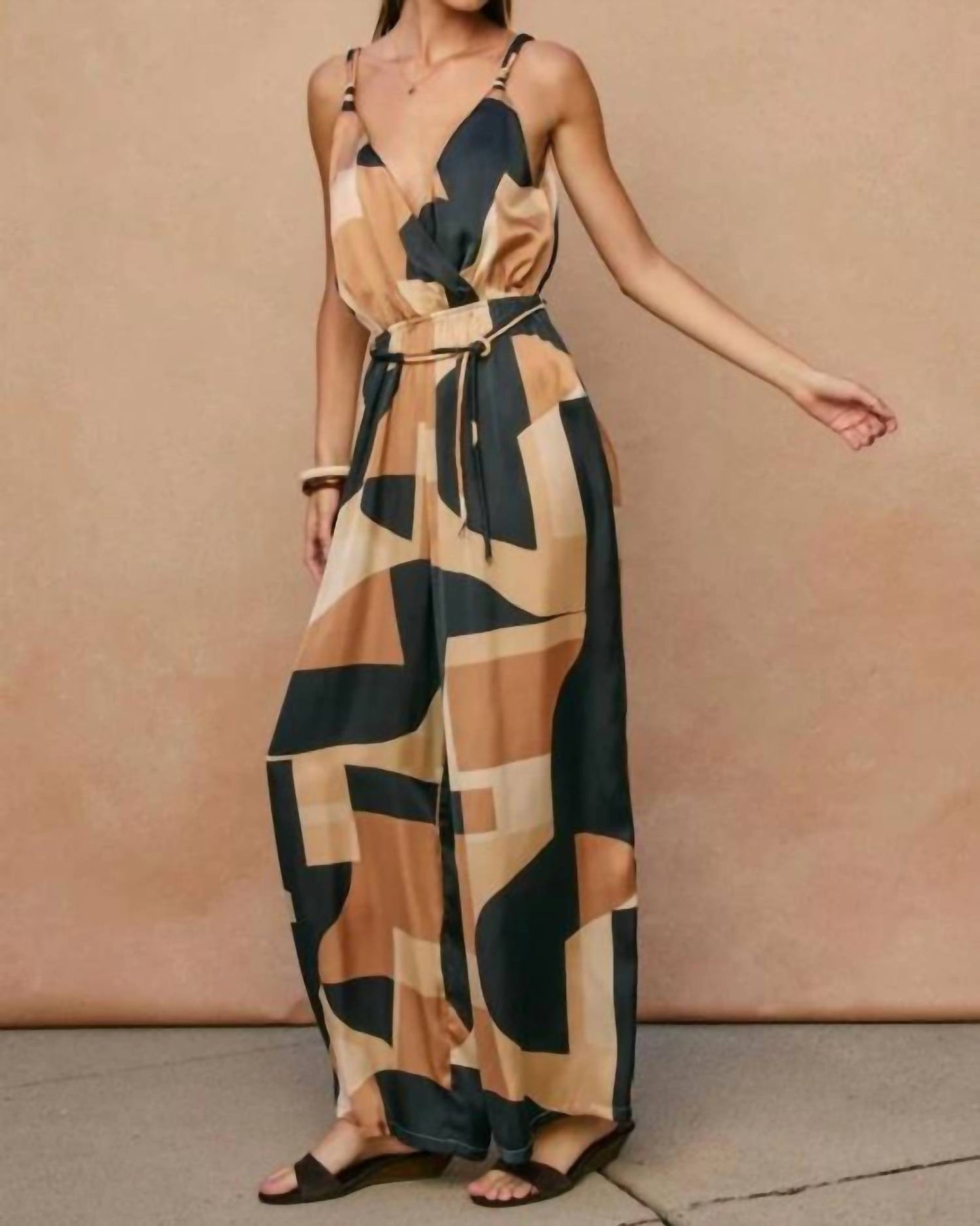 Dress Forum - First Class Surplice Jumpsuit