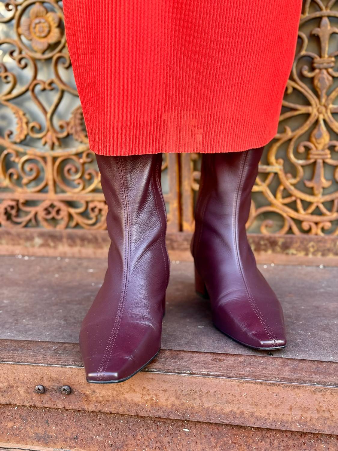 Intentionally Blank - Women's Leather Carlton Heeled Mid Boot