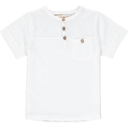 Boys Boardwalk Pique Henley Tee