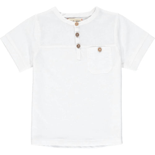 Boys Boardwalk Pique Henley Tee