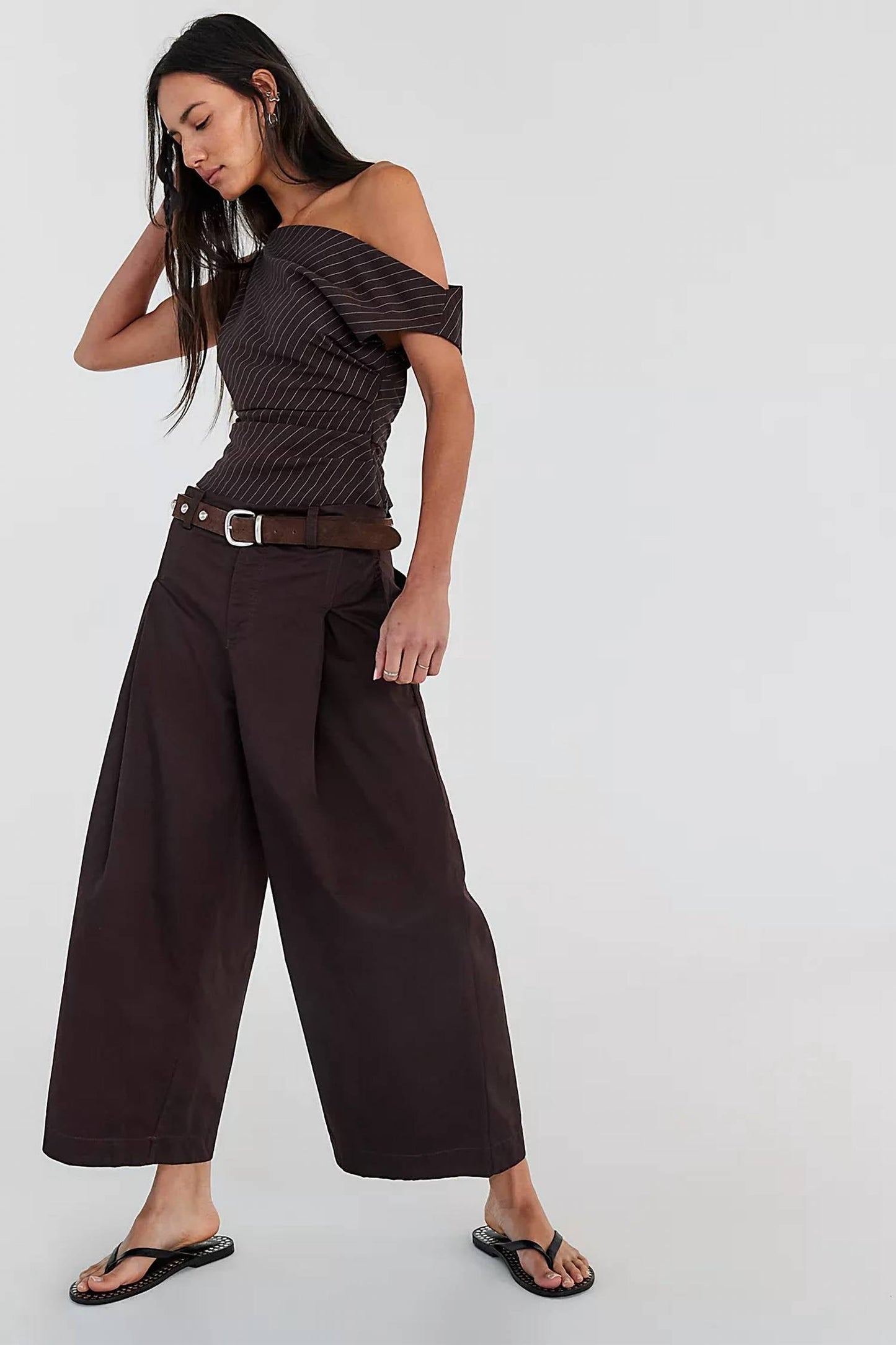 Free People - Silverlake Wide-leg Chino Trousers