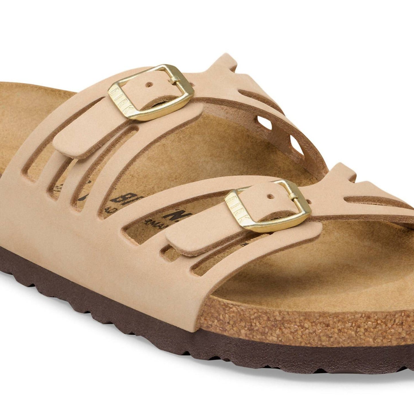 Birkenstock - Women's Granada Nubuck Slide Sandals