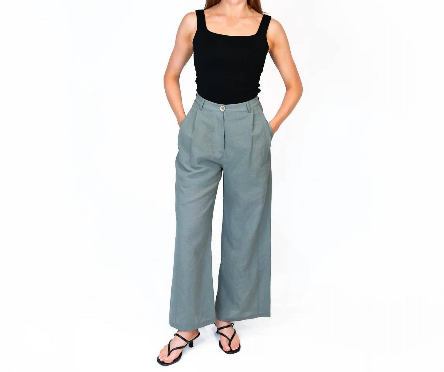 Dawei - Wide Leg Trousers
