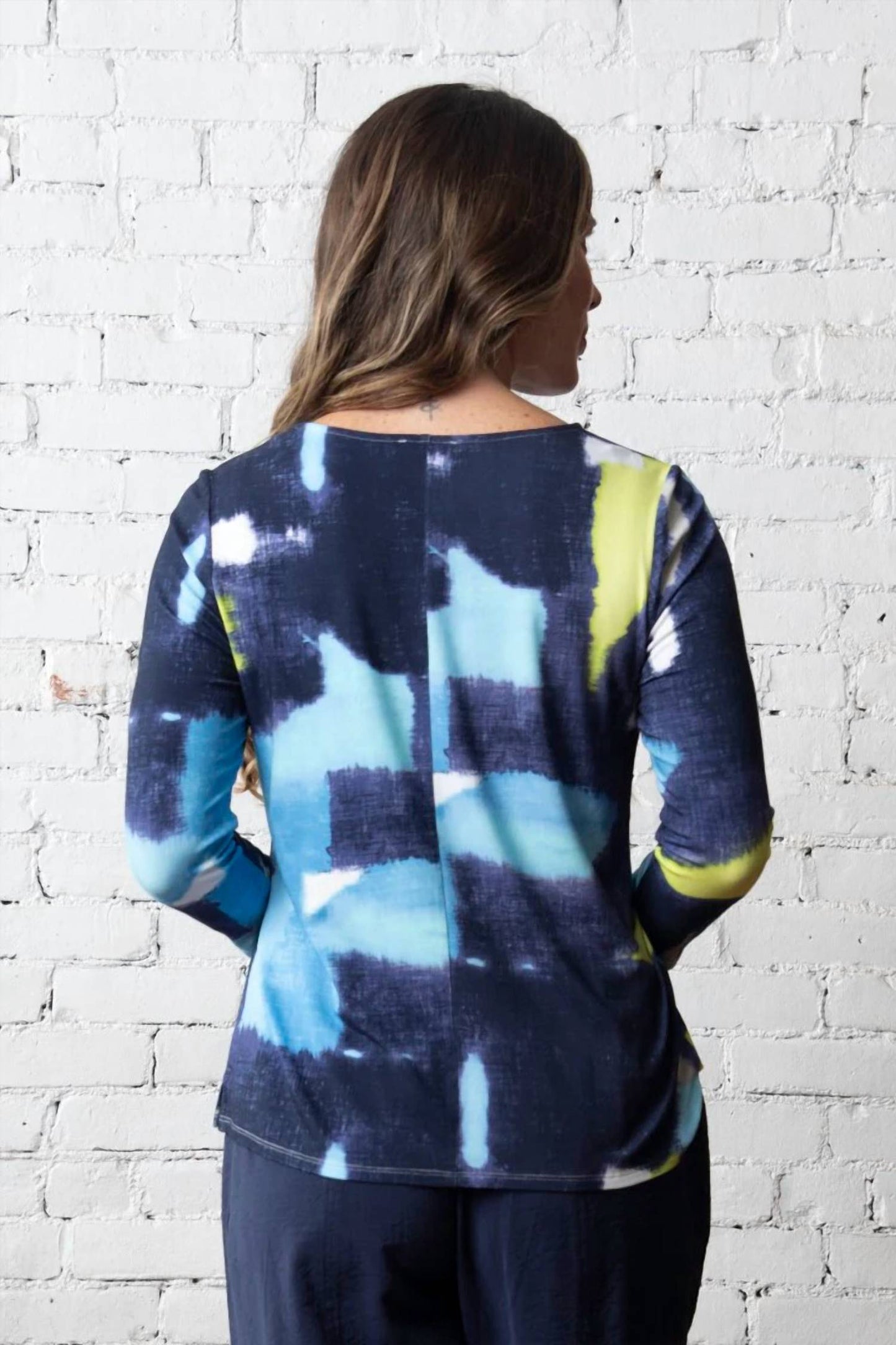 Liv By Habitat - Arthouse Knits Ikat Easy Tee