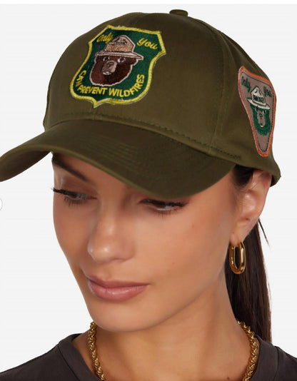Lauren Moshi - Bay Smokey Bear Cap