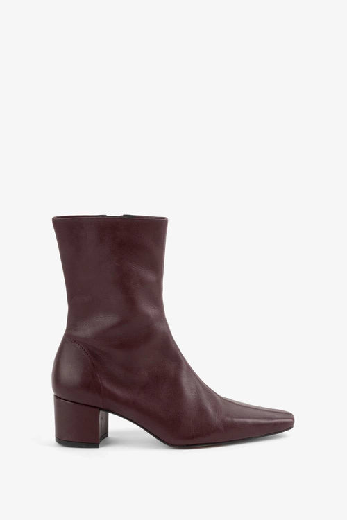 Intentionally Blank - Women's Leather Carlton Heeled Mid Boot