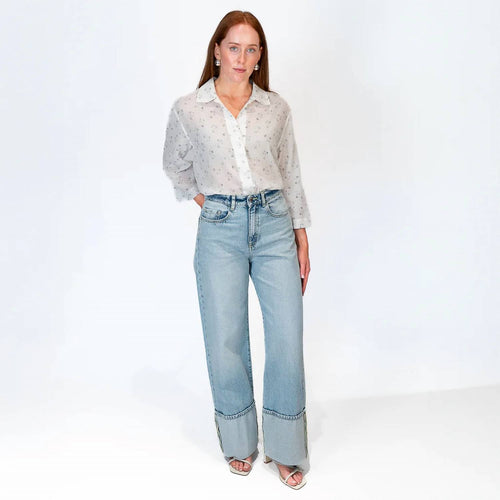 Dawei - Floral Cotton Shirt