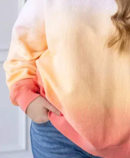 Moon Ryder - Corded Crew Neck Sweatshirt