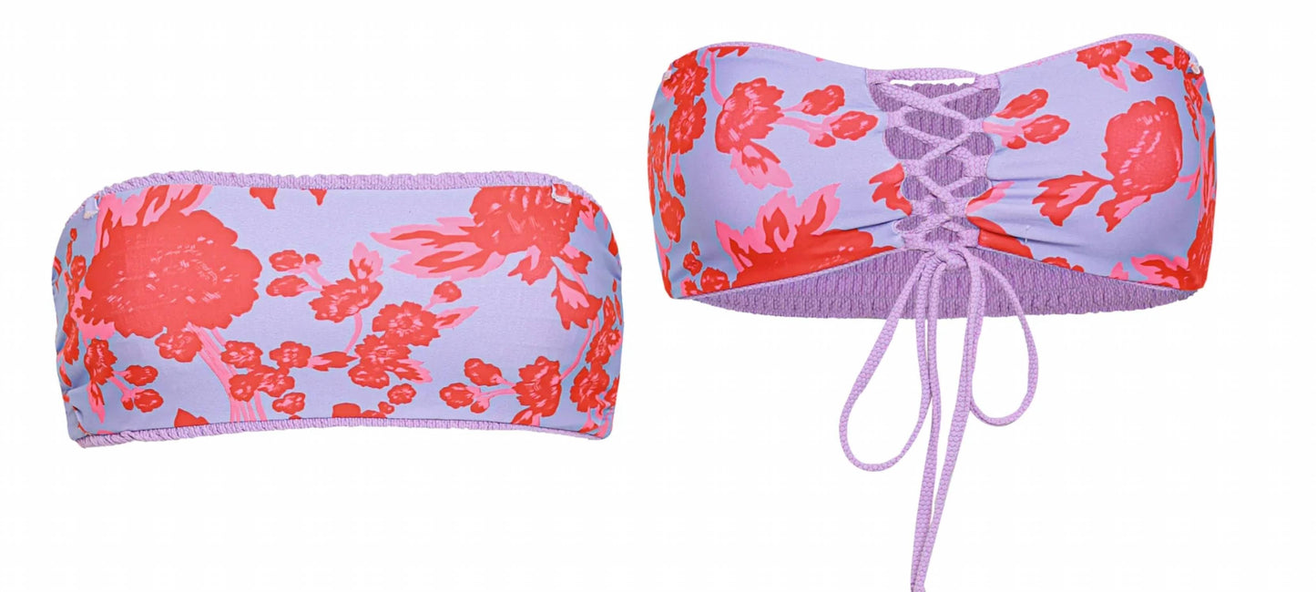 Maaji - Artemis Strapless Bandeau Reversible Bikini Top