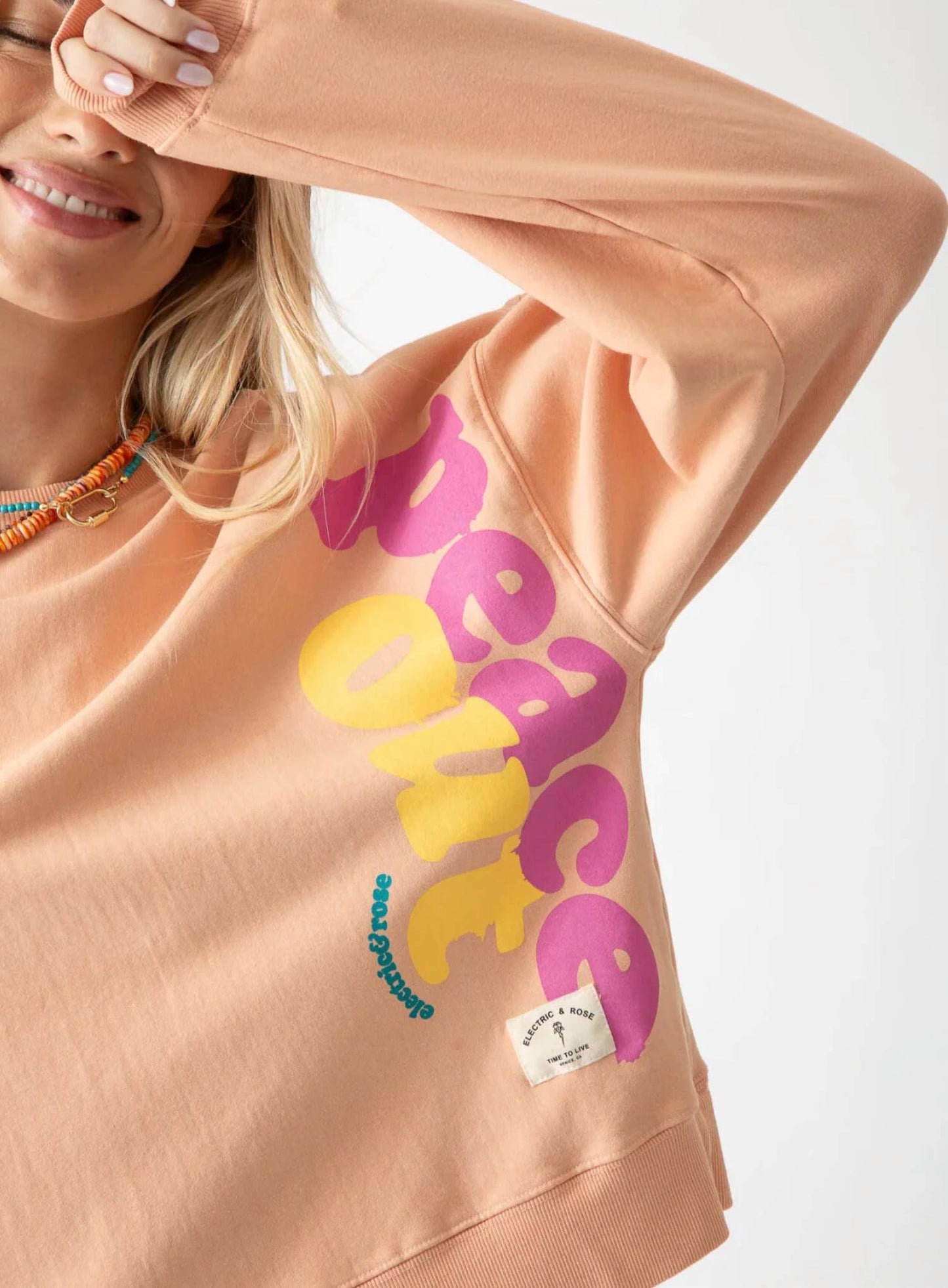 Electric & Rose - Classic Sweatshirt Peace Out Graphic