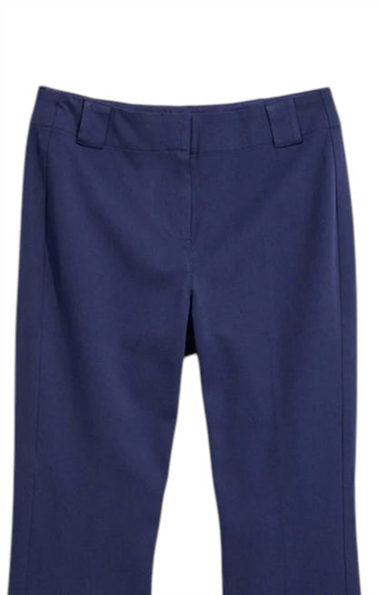 Nic + Zoe - Women's Plaza Demi Boot Cut Cotton Bi-stretch Pants