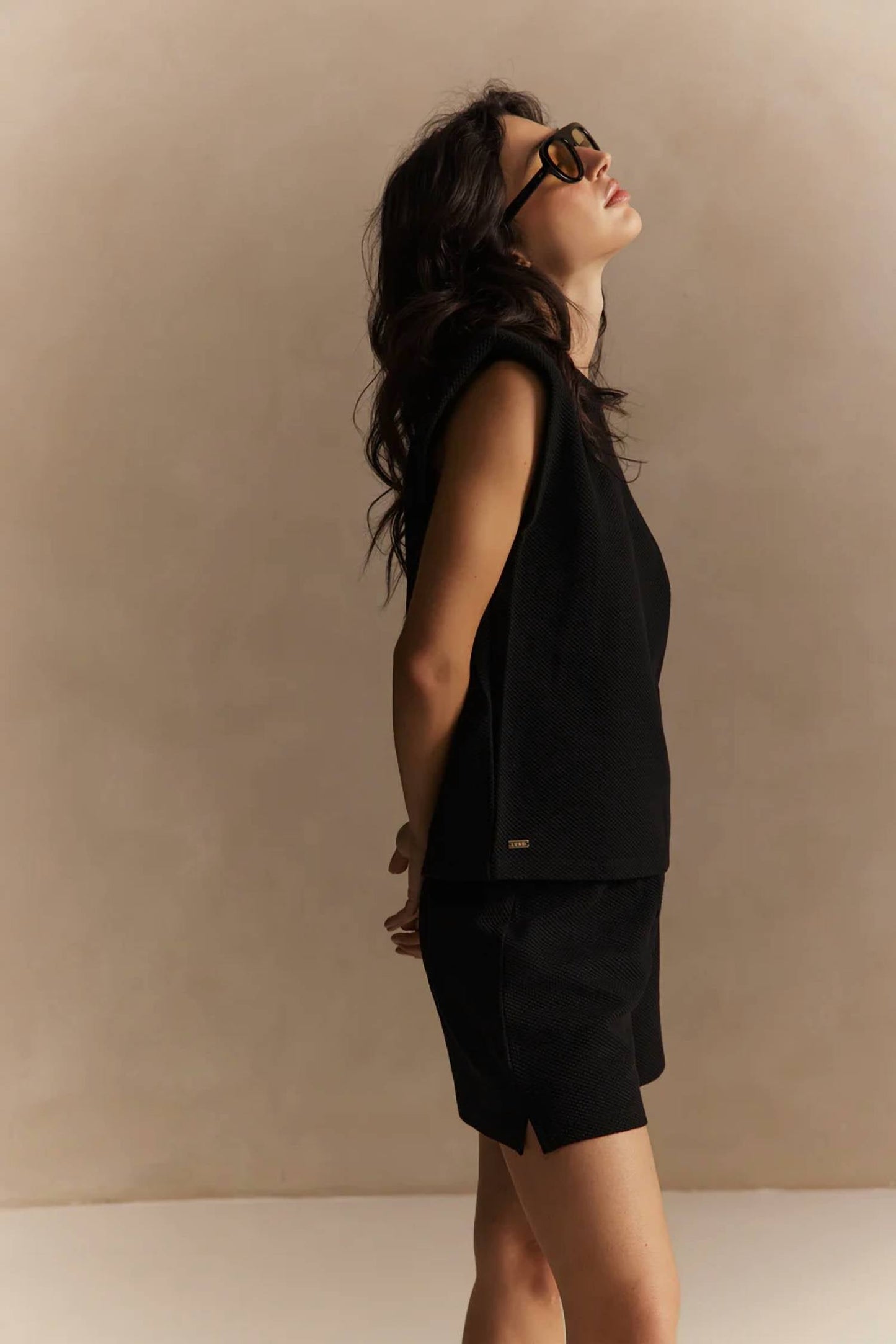 Lune Active - Moon Padded Shoulder Top