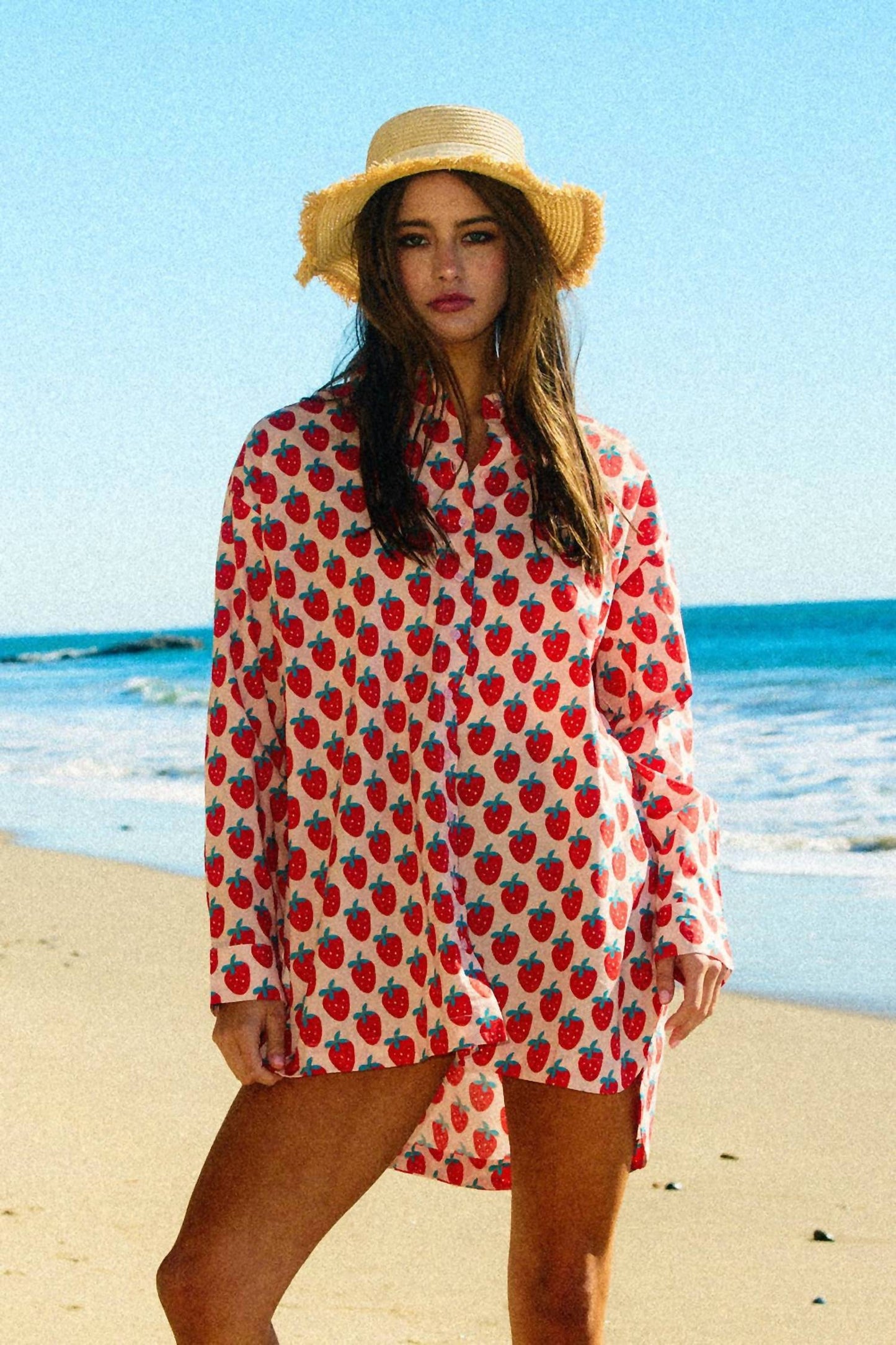 Bucketlist - Oversized Shirt Dress