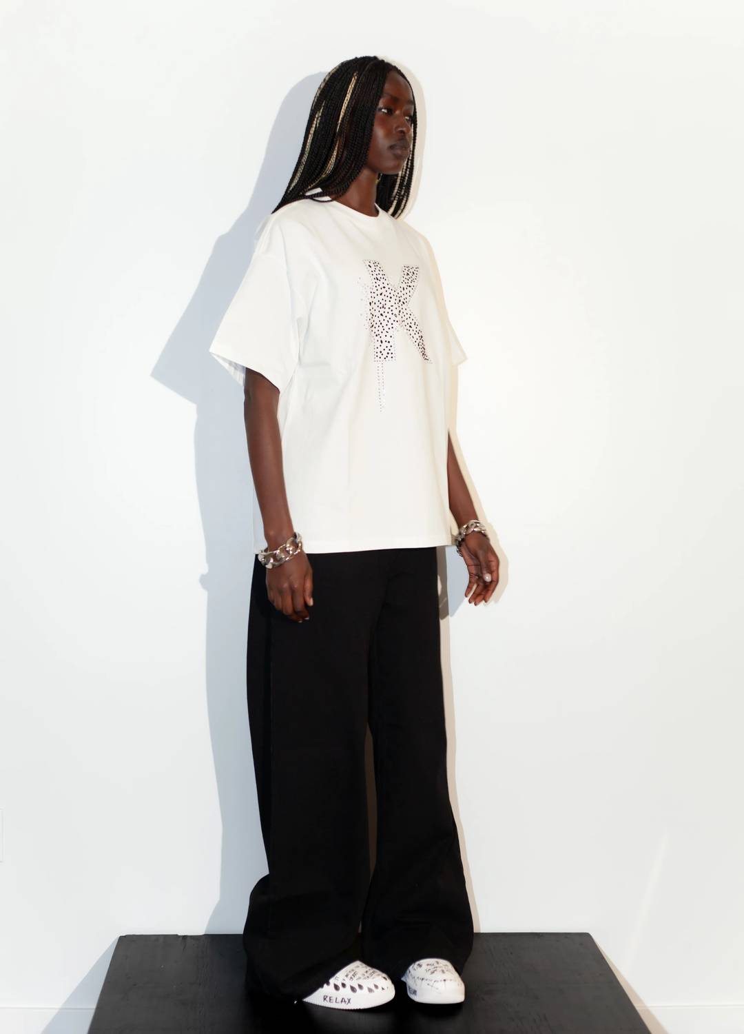 Knotwtr - Short Sleeve Rhinestone K-shirt
