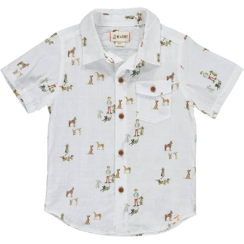 Me & Henry - Boys Henry Button Down Shirt