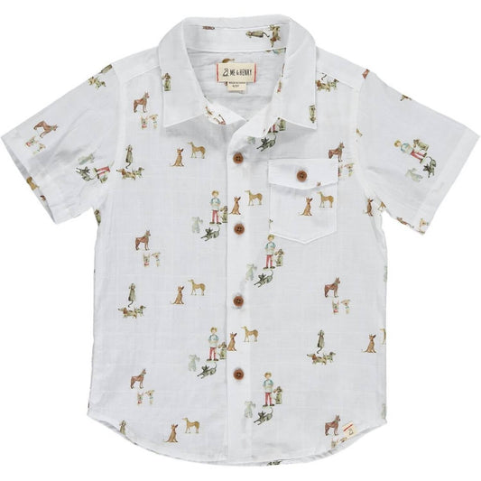 Me & Henry - Boys Henry Button Down Shirt