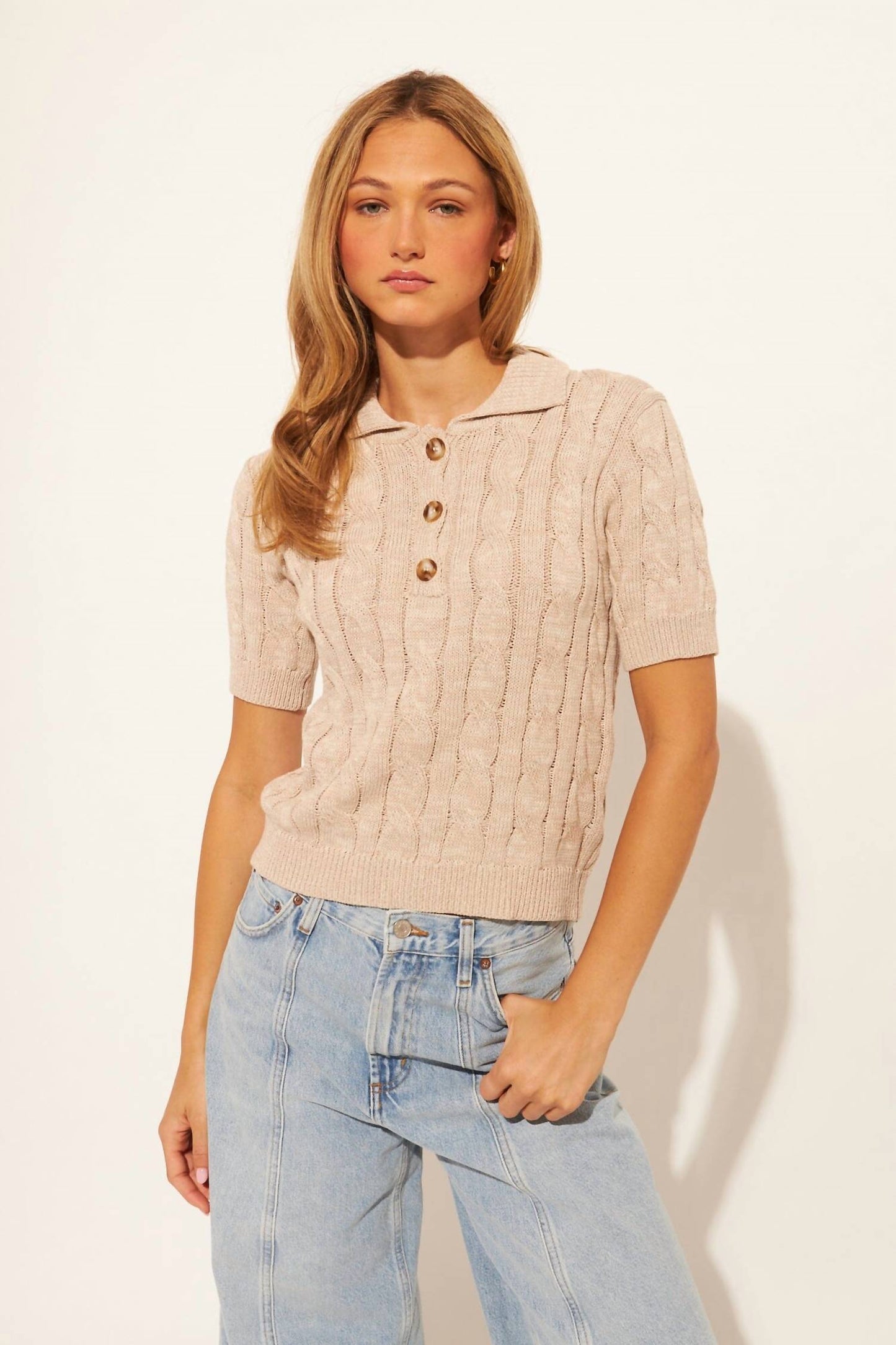 John + Jenn - Timmy Lightweight Cotton Sweater