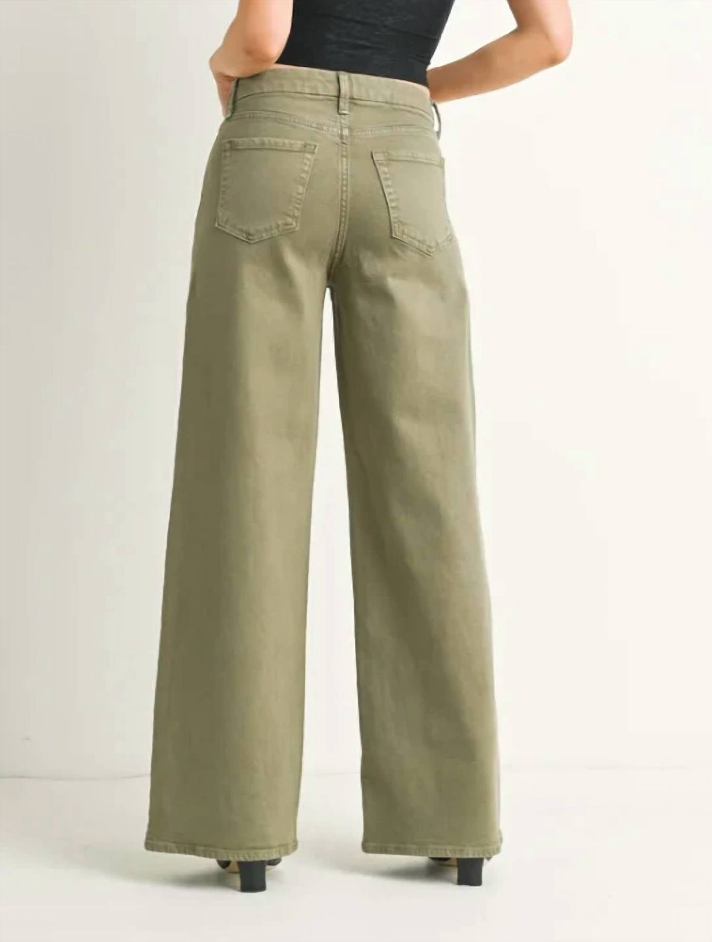 Just Black Denim - Palazzo Wide Leg Jeans