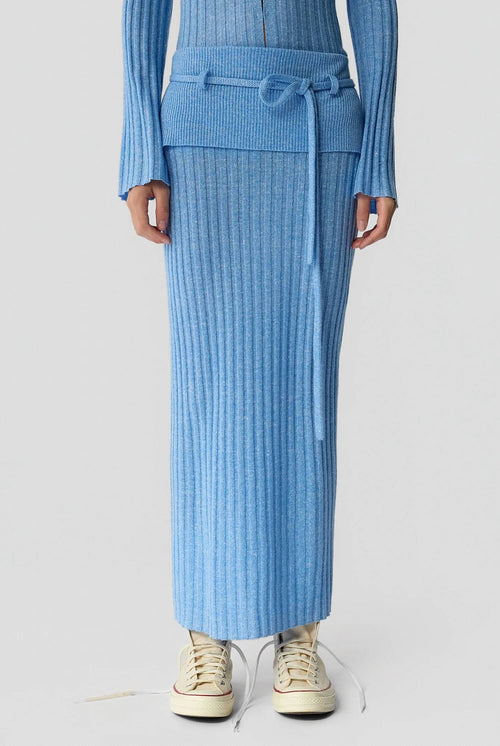 Guest In Residence - Lia Ribbed Maxi Skirt