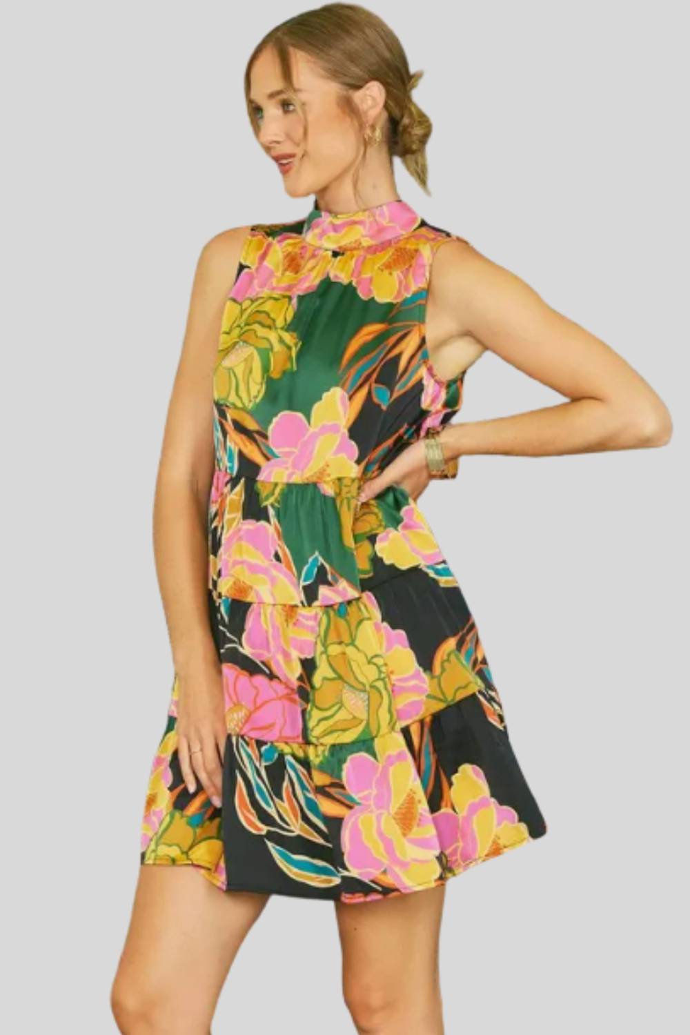 Illa Illa - Silky Ruffle Dress