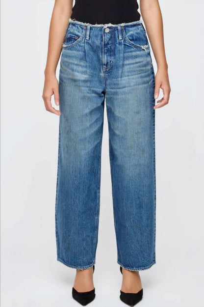 Moussy - Lionspaw No Belt Wide Leg Pants