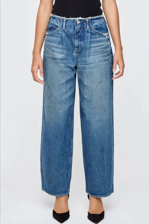 Moussy - Lionspaw No Belt Wide Leg Pants