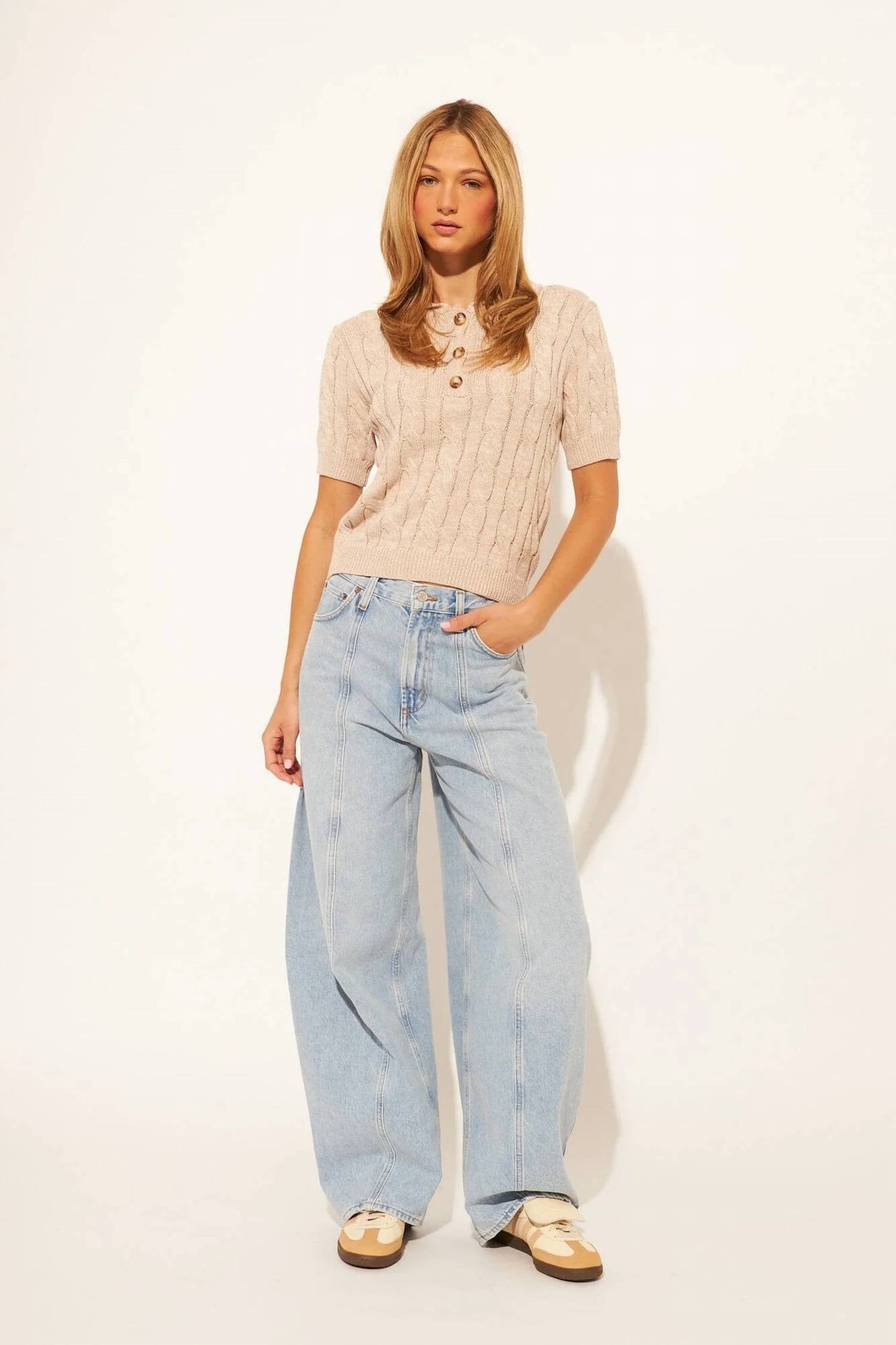 John + Jenn - Timmy Lightweight Cotton Sweater