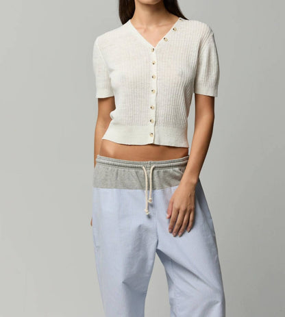 Asher - Ingrid Linen Cardigan