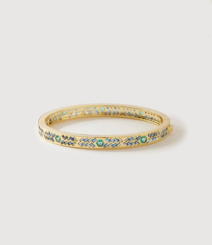 Native Gem - Women's Crystal Inlay Bracelet