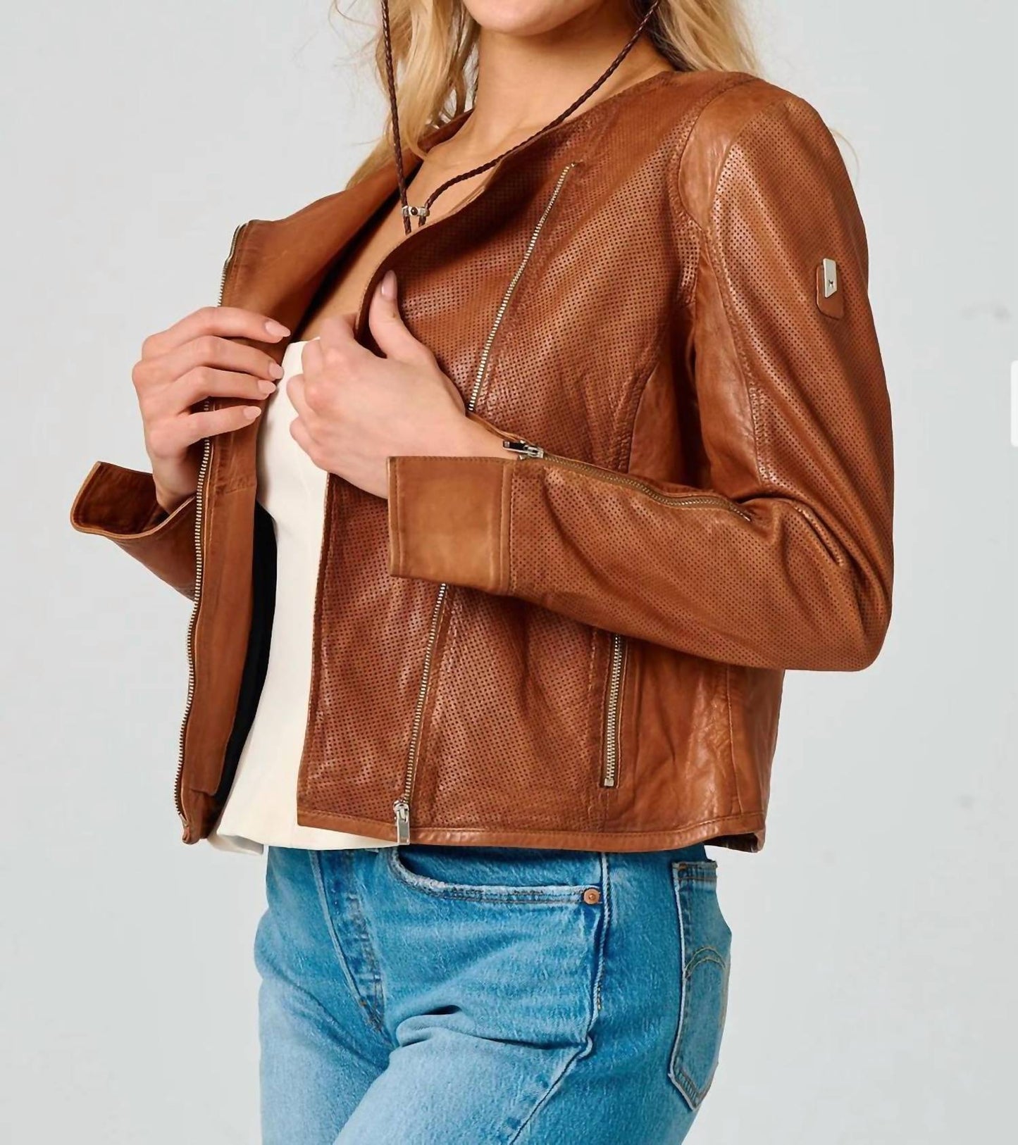 Mauritius - Rf Athena Leather Jacket