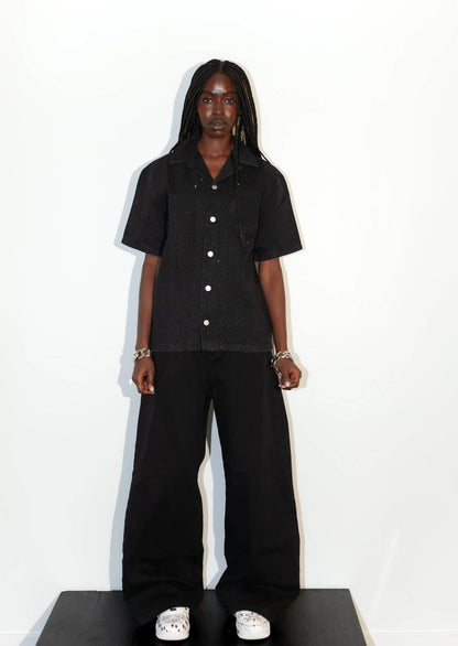 Knotwtr - Crystal Denim Button Down Shirt