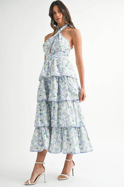 Mable - Floral Midi Dress
