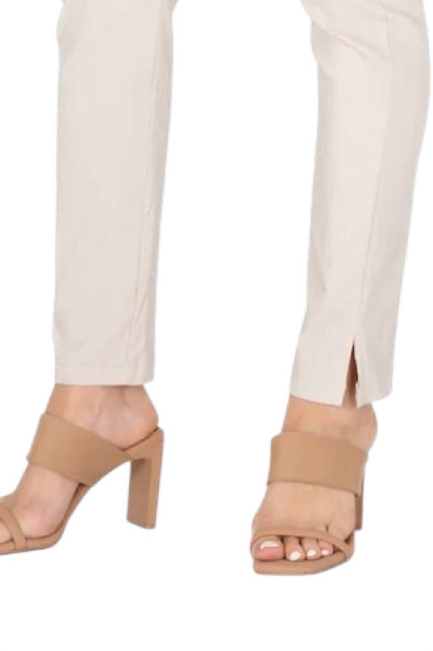 M Made In Italy - Woven Straight Leg Trousers