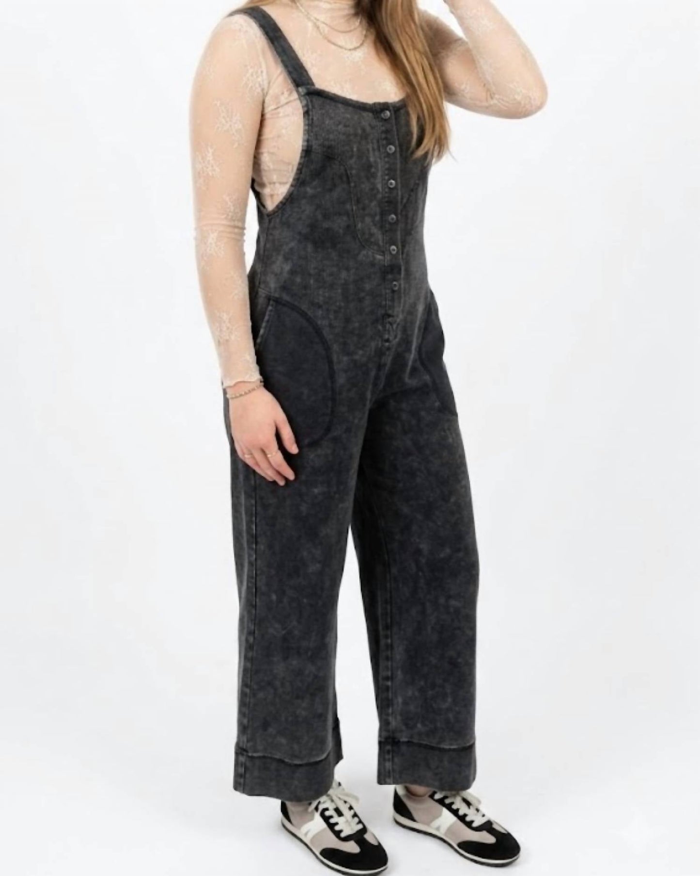 Mystree - WASHED THERMAL JUMPSUIT