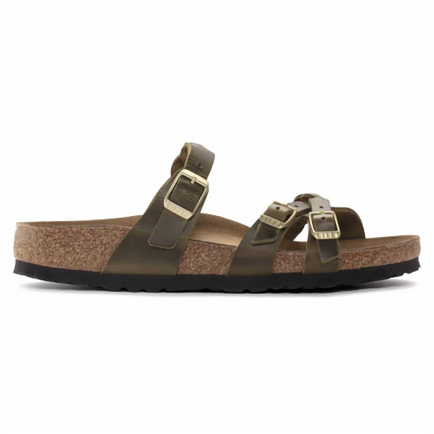 Birkenstock - Women's Franca Braided Oiled Leather Sandals